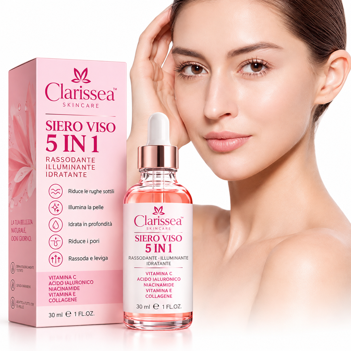 Siero Viso Illuminante 5 in 1